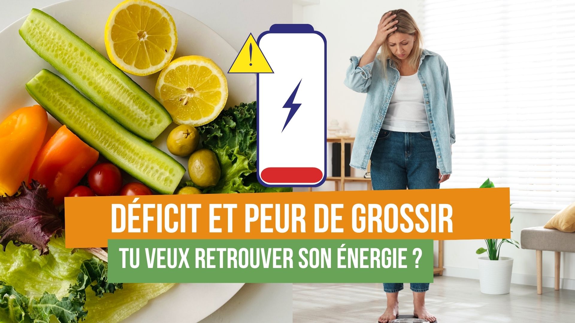 Déficit énergétique et peur de grossir : retrouver l’énergie sans prendre de poids