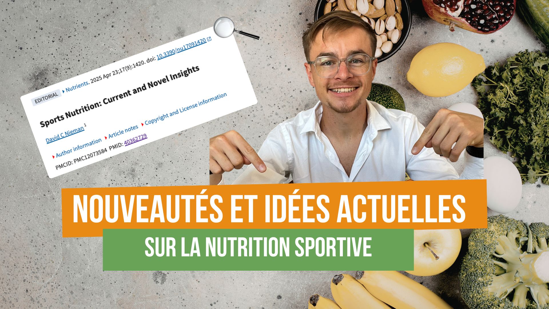 Les idées actuelles et nouvelles sur la nutrition sportive