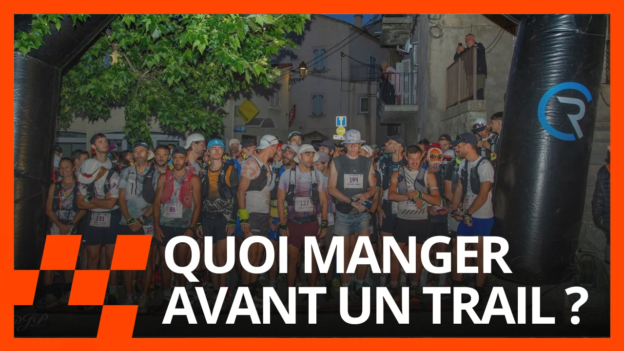 Visuel « Que manger avant un trail » de Nutriocus